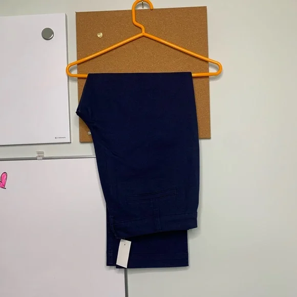 J.Crew Navy Blue Girlfriend Chinos - Picture 7 of 10